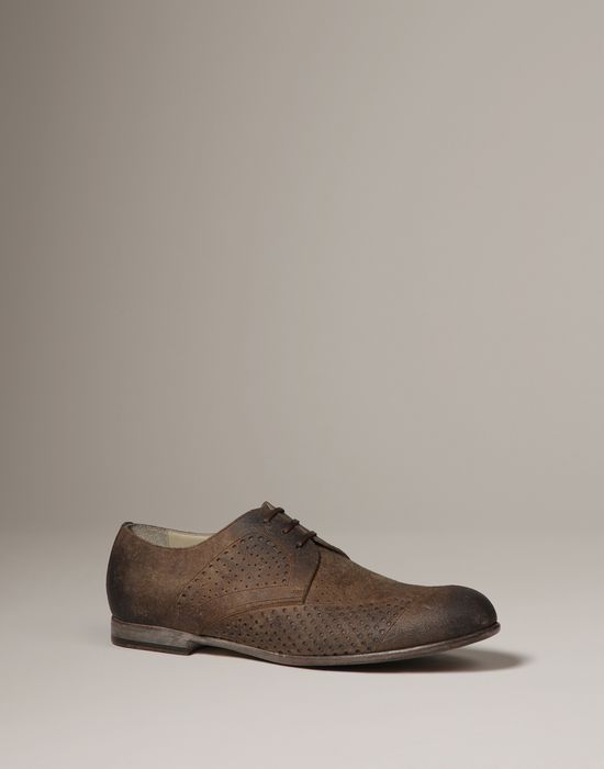 WASHED SUEDE SIRACUSA DERBY (MENS)