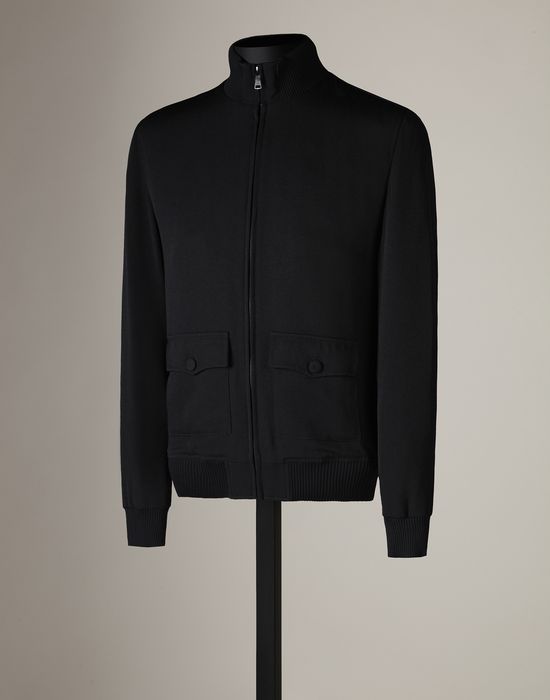 SANDED FABRIC JACKET (MENS)