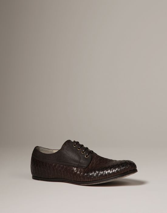 WEAVED CALFSKIN SIRACUSA DERBY (MENS)