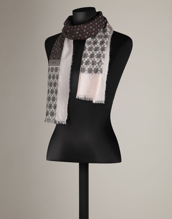 PRINTED SILK SCARF (MENS)