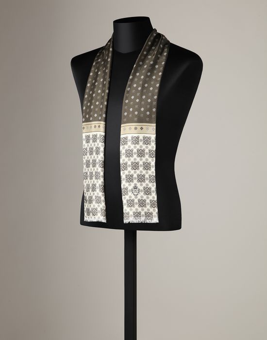 PRINTED SILK SCARF (MENS)
